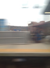 Train blur